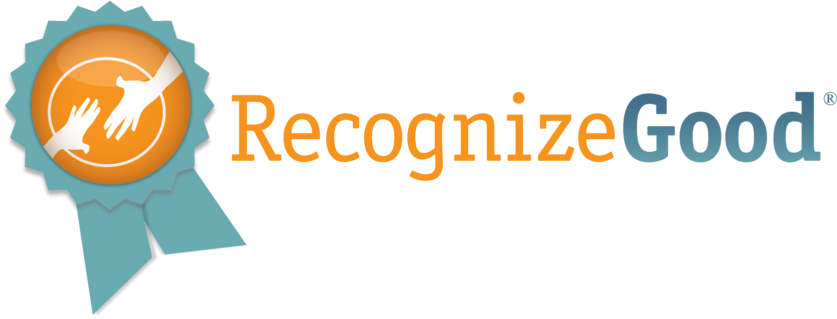 RecgonizeGood White Logo